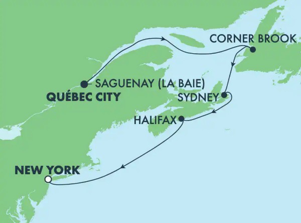 Quebec City - New York