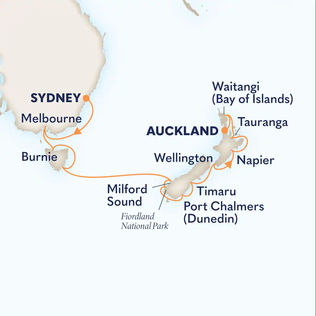 Sydney - Auckland 