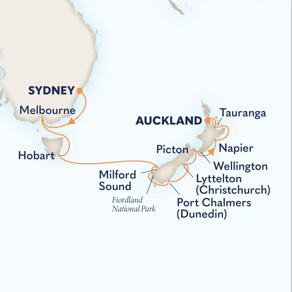 Sydney - Auckland