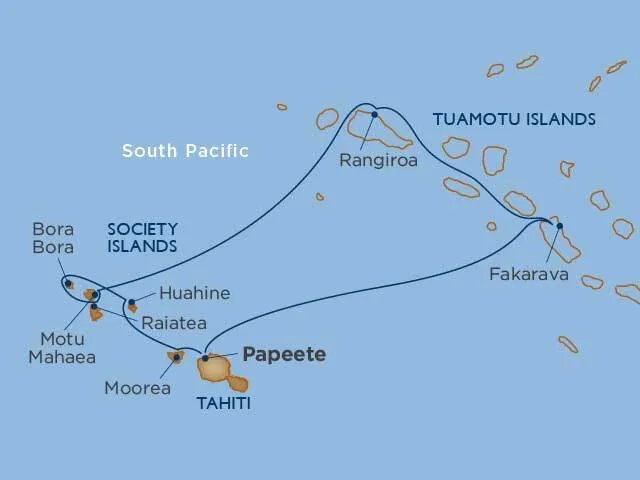 Tahiti et Archipel des Tuamotu