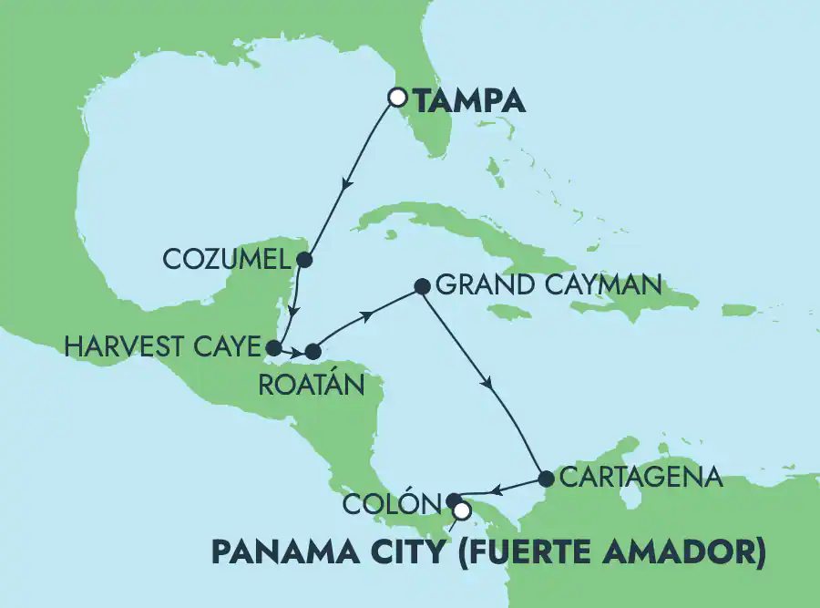 Tampa - Panama City 
