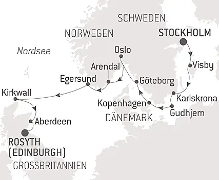 Trésors culturels et panoramas scandinaves
