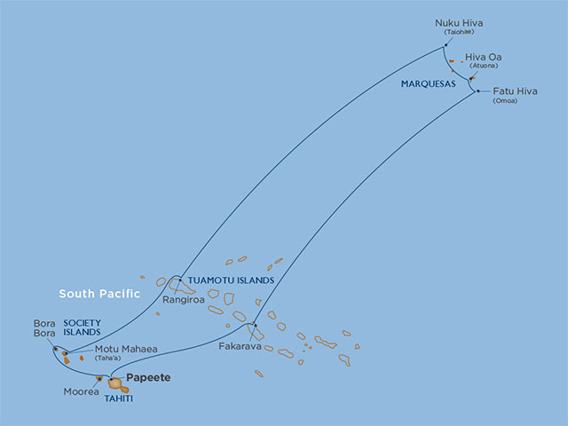 Tuamotu et les Marquises