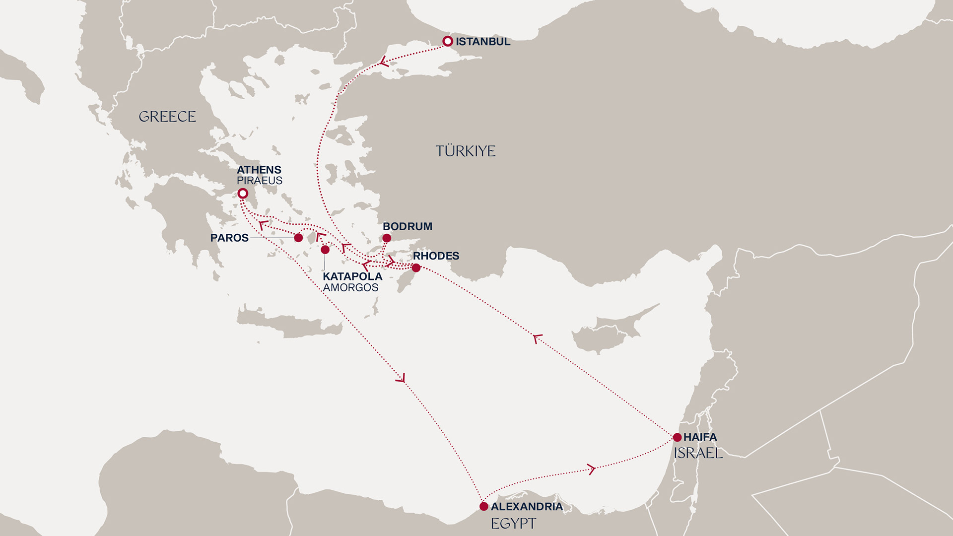 Un voyage prolongé vers les trésors turcs, grecs et égyptiens