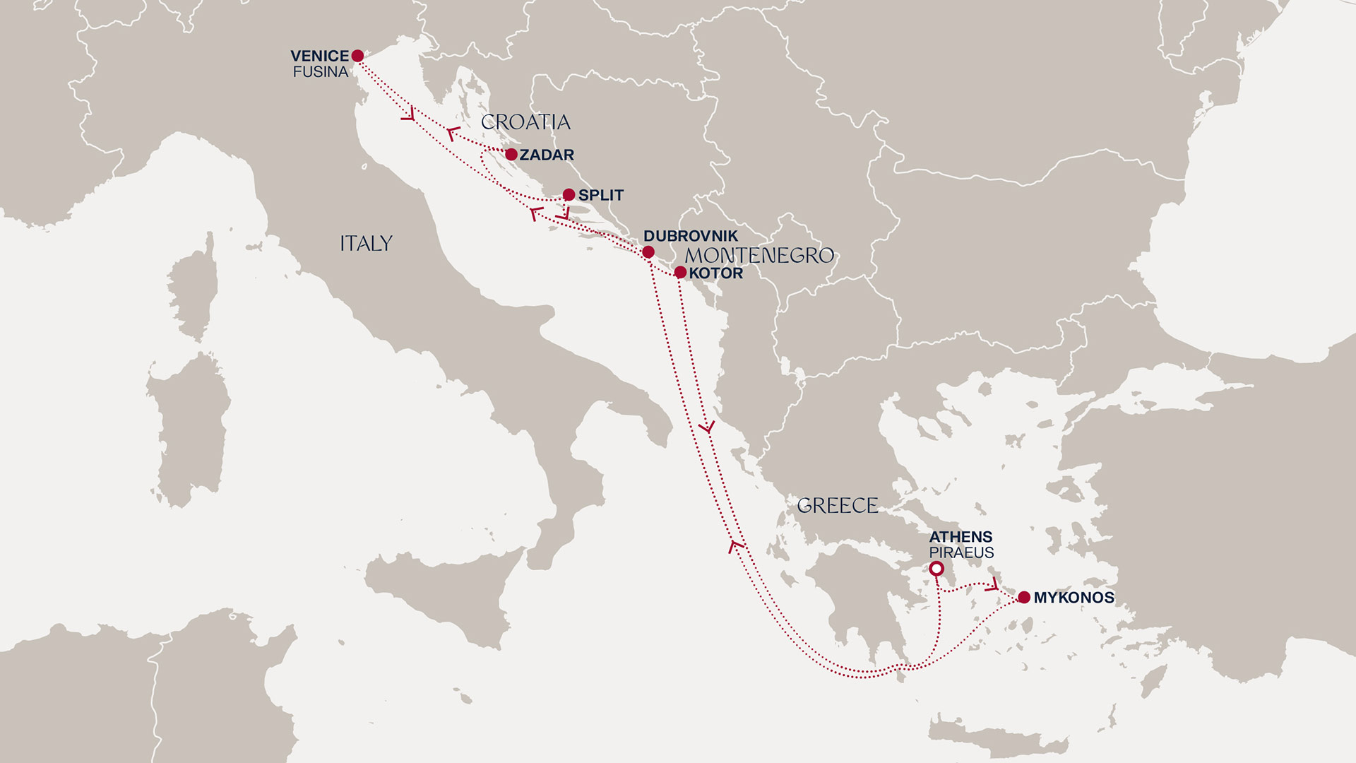 Un voyage vers les lagons d'émeraude de l'Adriatique