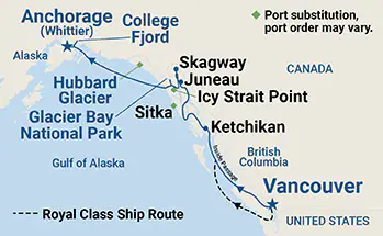 Vancouver -  Anchorage (Alaska)