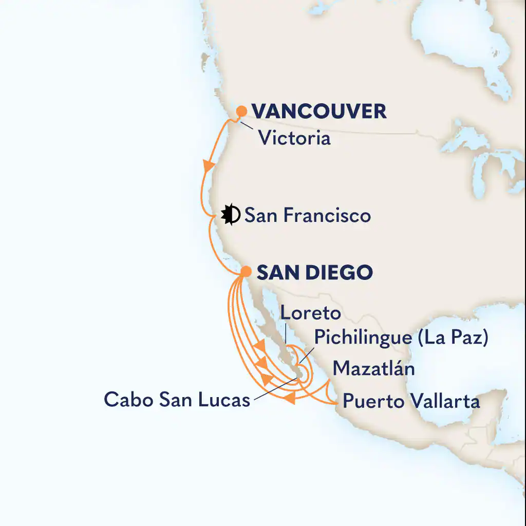 Vancouver - San Diego