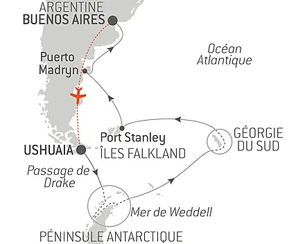 Voyage en terres australes et péninsule Valdés
