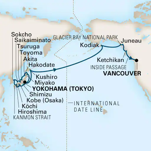 Yokohama (Tokyo) - Vancouver