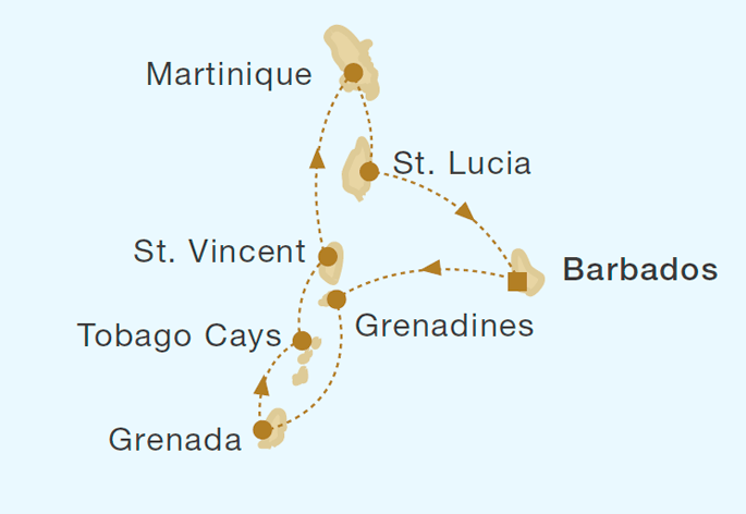 Îles Grenadine à Noël