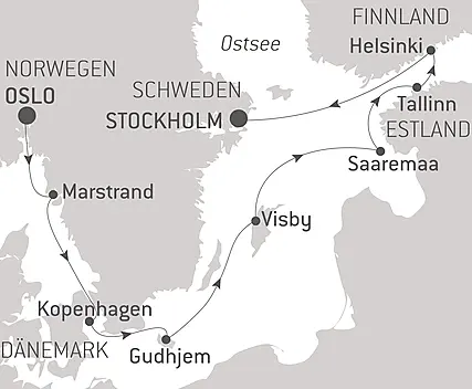 Îles et cités, de la mer du Nord à la Baltique