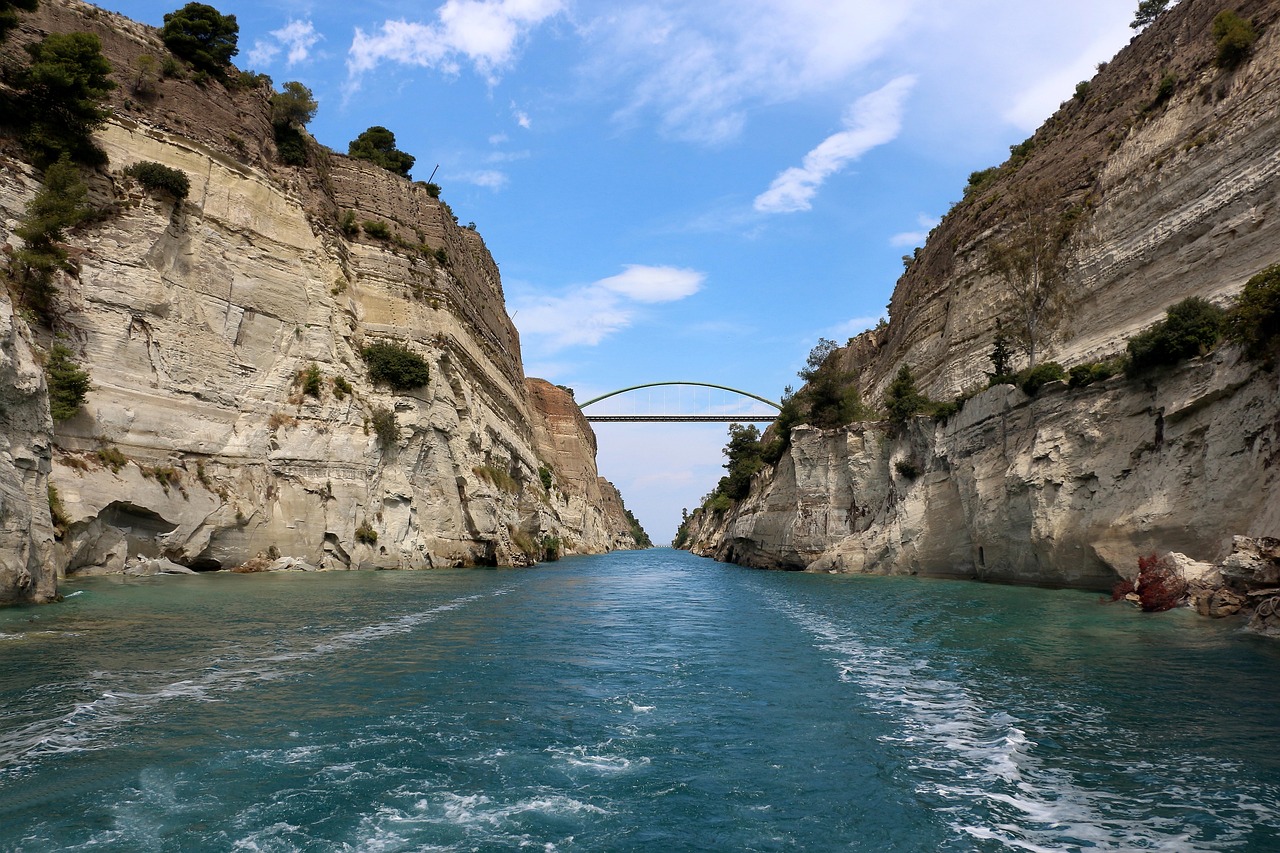 Canal de Corinthe - Itea/Delphes
